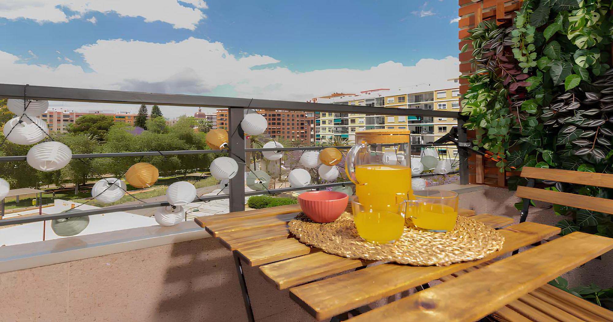 Skyline Gardens Ayora Daire Valensiya Dış mekan fotoğraf